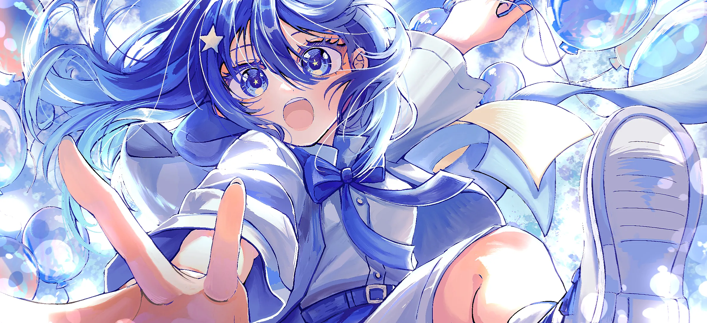 ふわっと、ぱちぱち、きらめいて！